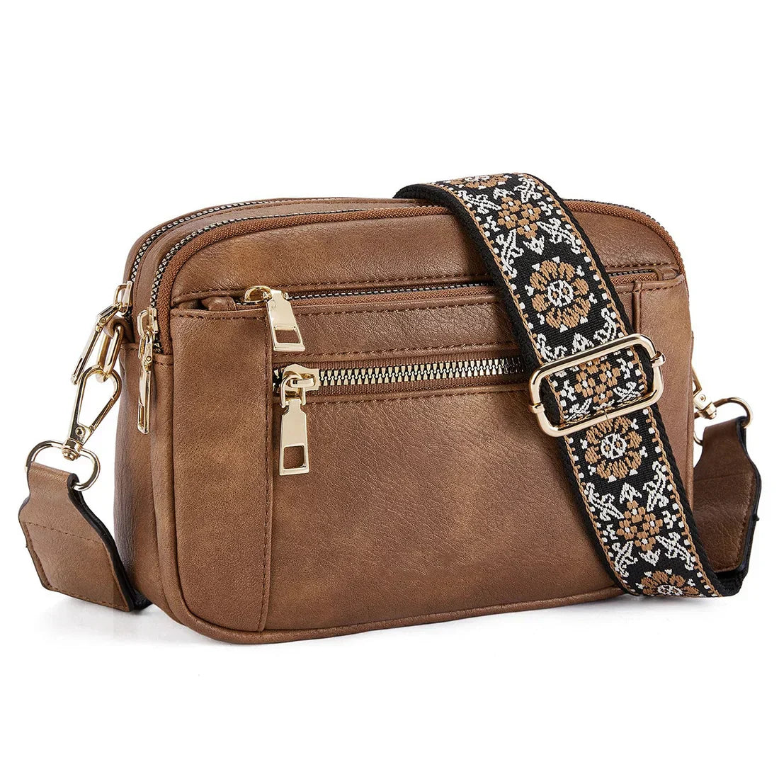 š„Handmade Colorful Straps Crossbody Leather Bags & Purseš