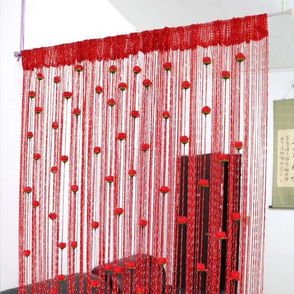 🌹Rose Thread Door Curtain