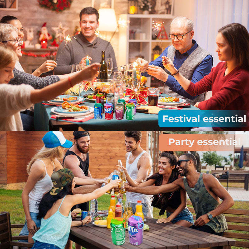 🔥 Last Day Promotion 50% OFF🔥 - Silicone Straw Soda Can Lids