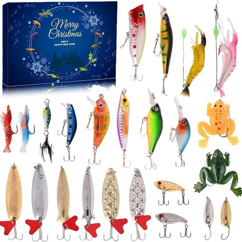 🎅Early Christmas 49%OFF🎅24Pcs Fishing Lures Christmas Advent Calendar