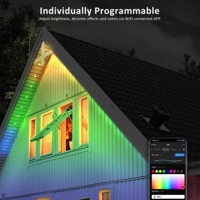 ๐
 Early Christmas 49%OFF ๐
 Smart Rainbow LED Permanent Outdoor Light - Smartlight ๐