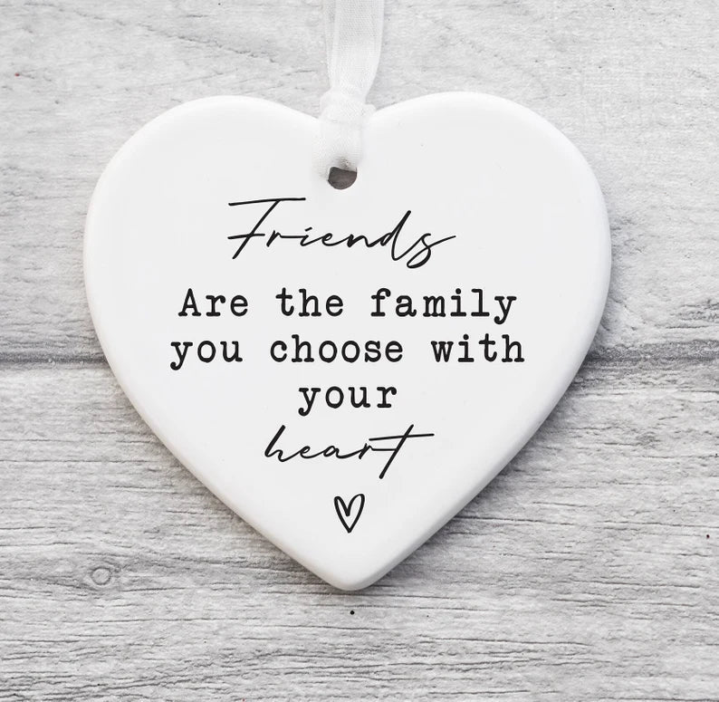 Friendship Heart Hanging Ornament