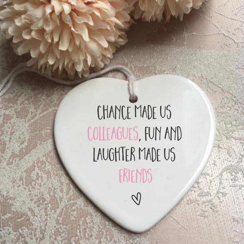 Friendship Heart Hanging Ornament