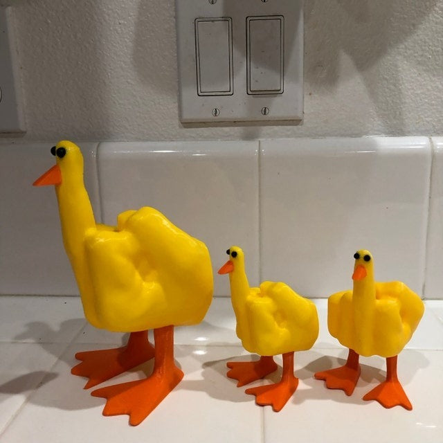 🔥Middle finger duck Duck-You statue