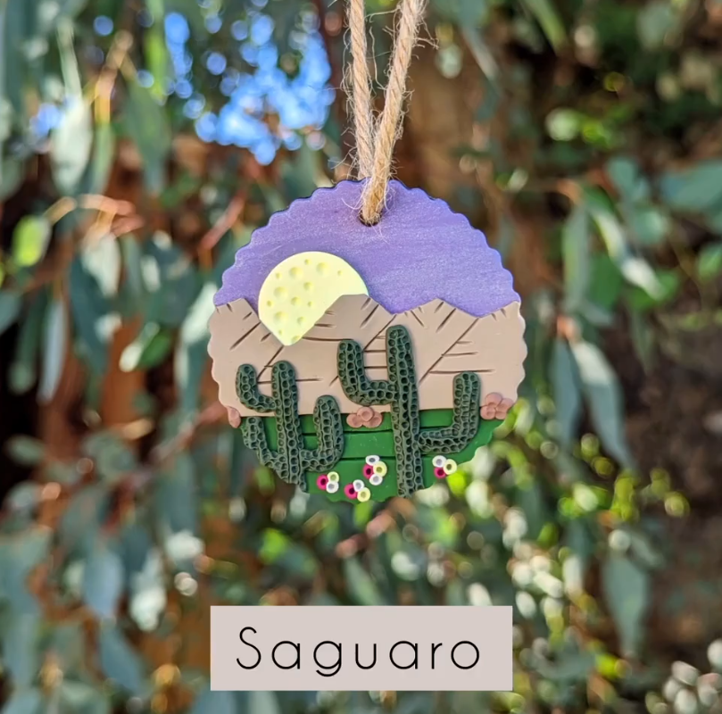 Handmade-NATIONAL PARK Tree Ornaments