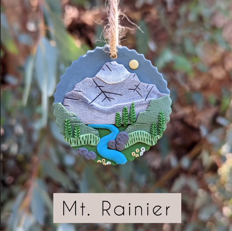 Handmade-NATIONAL PARK Tree Ornaments