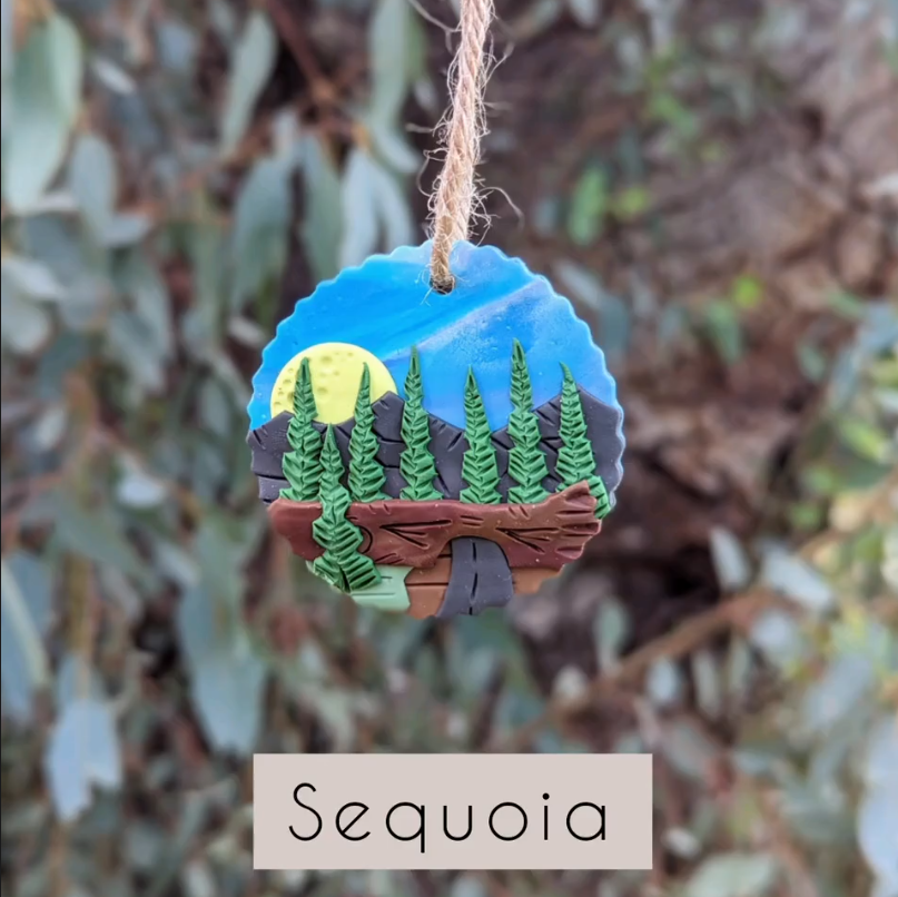 Handmade-NATIONAL PARK Tree Ornaments