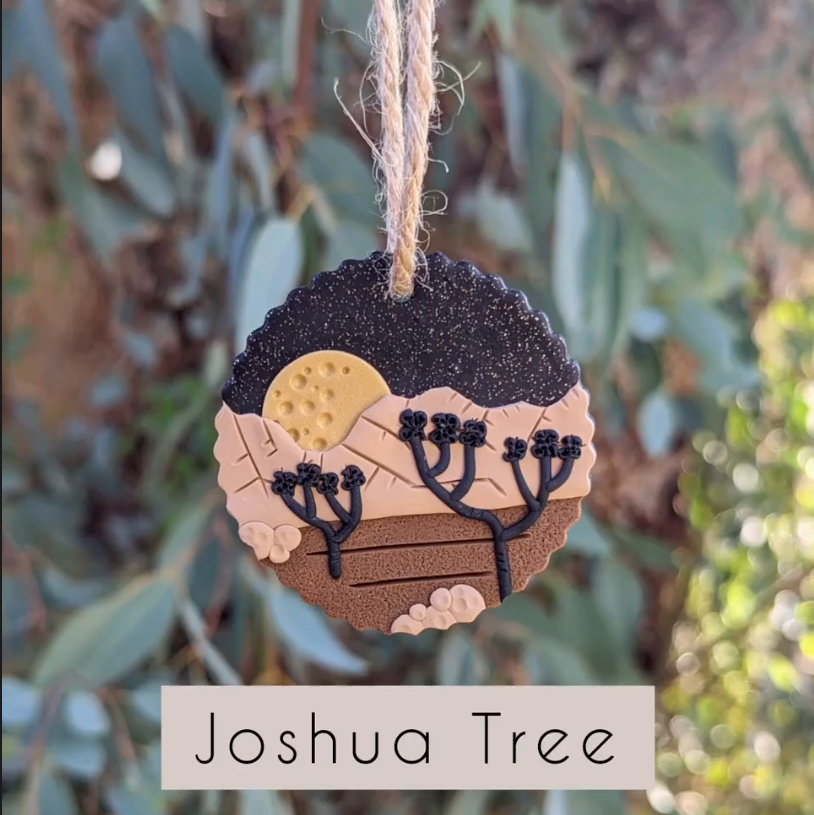 Handmade-NATIONAL PARK Tree Ornaments