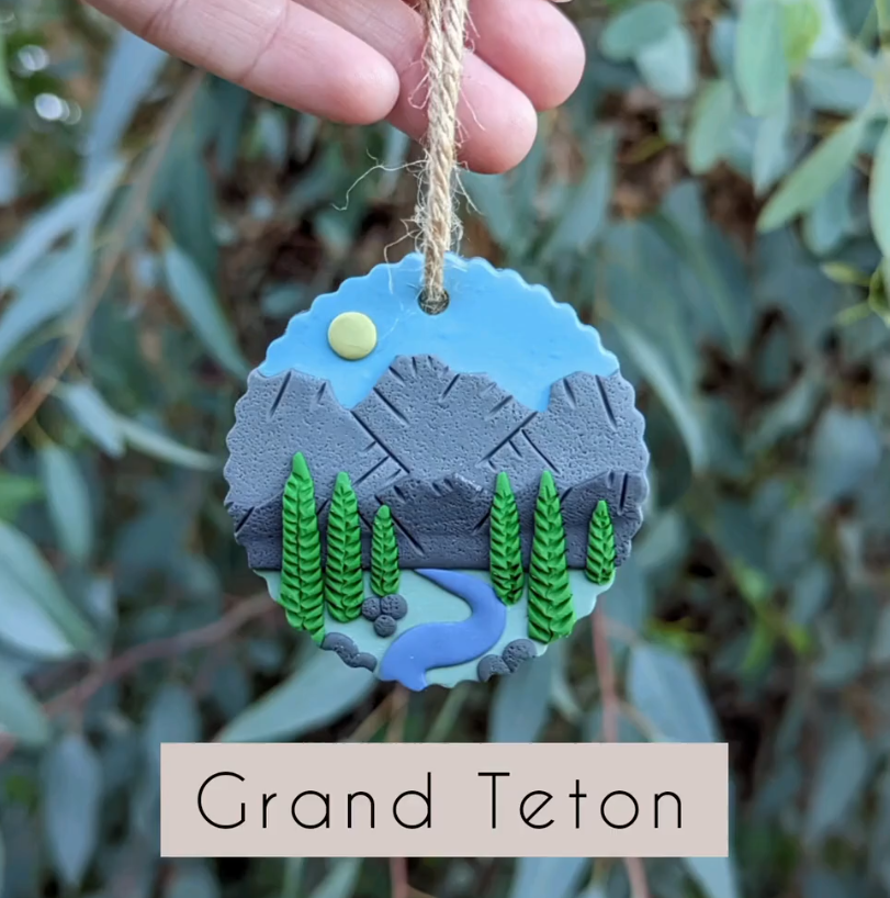 Handmade-NATIONAL PARK Tree Ornaments