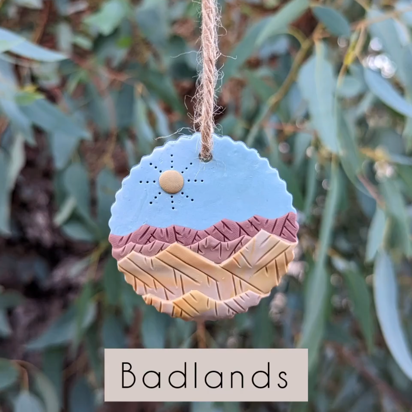 Handmade-NATIONAL PARK Tree Ornaments