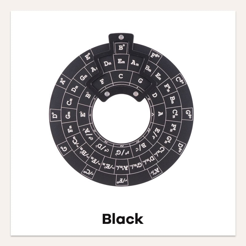 🎶Guitar Music Theory Disc Circle Of Fifths