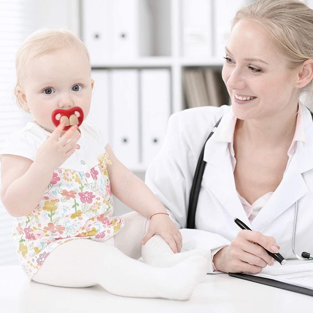 Funny Toddler Orthodontic Mustache Pacifiers for Babies