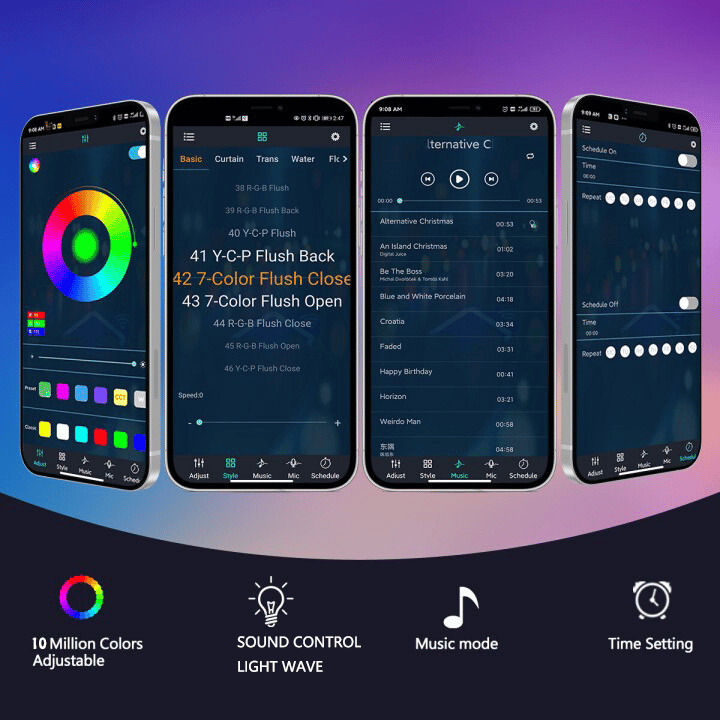 π2024 New Year Hot Sale 75% OFF- π‘π‘WiFi Bluetooth Smart Fireworks Led Light