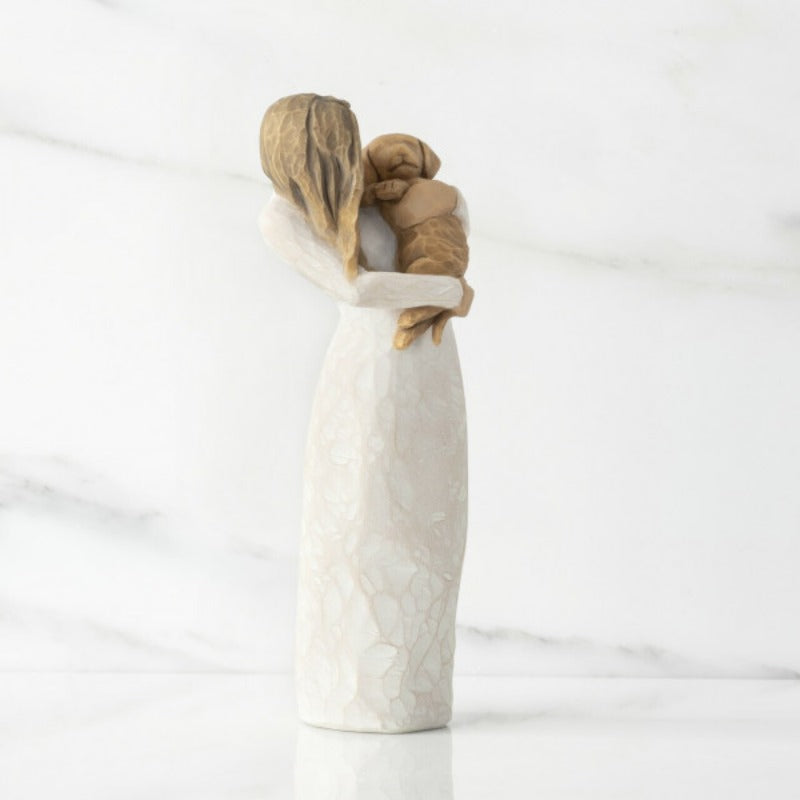 Dog Angel Figurines