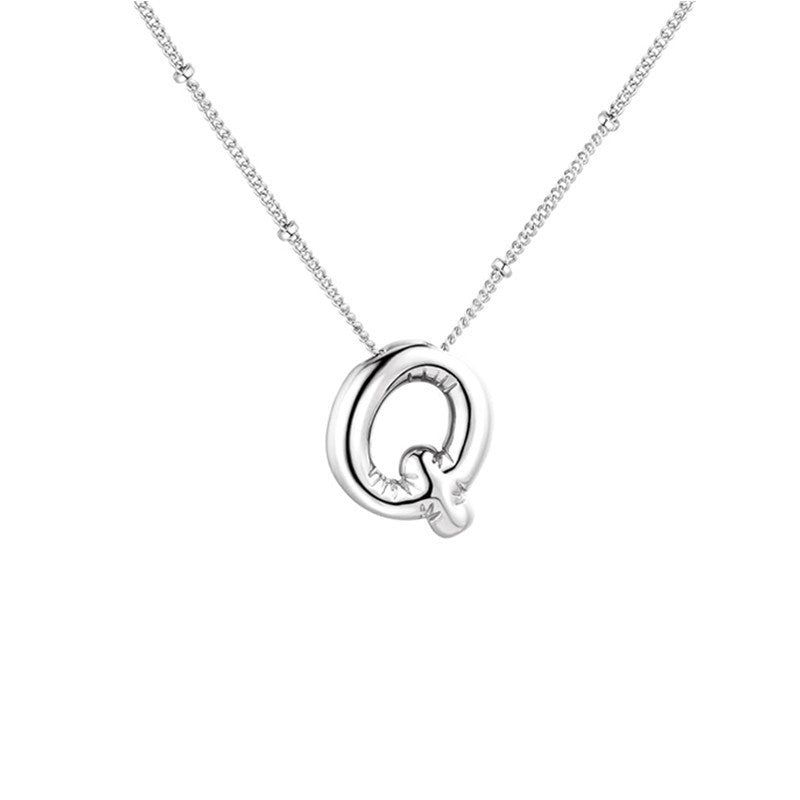 🔥Summer sale🎁⏰Bubble Letter Necklace