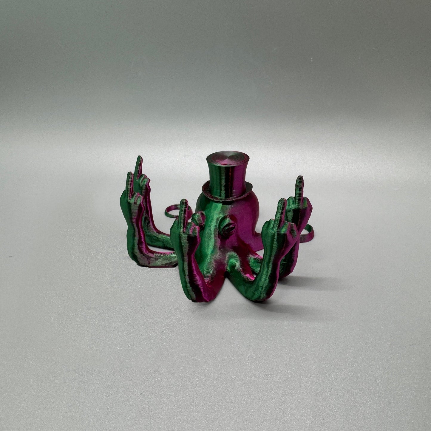 🎩🐙Sir Fucktopus | Middle Finger Octopus🤣