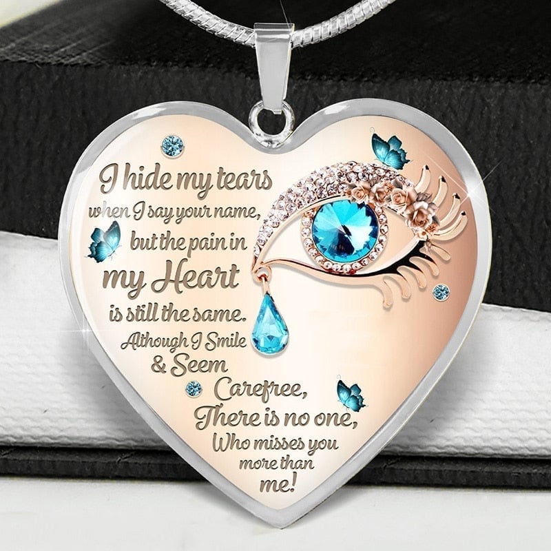 Hide My Tears | My Heart Stopped - Necklace
