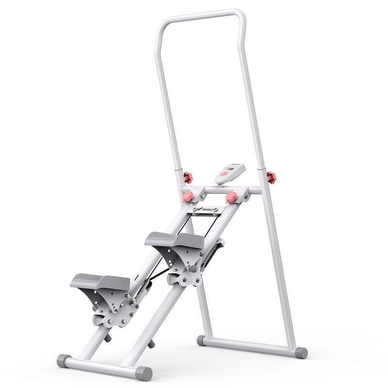 Advanced Vertical Climber – Folds up neatly to fit any room.