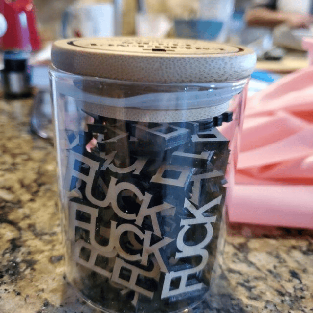 š„Early Father's Day Sale 49% Offš„-Emergency F**k jar- Funny Give a F**k jar