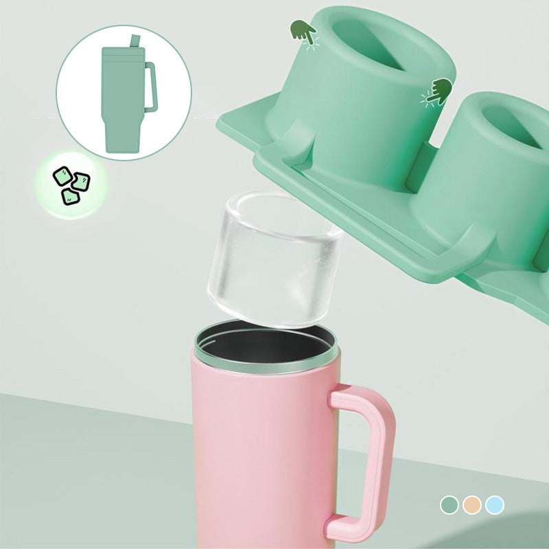 🔥 Cylinder Ice Mold for Tumbler Cup