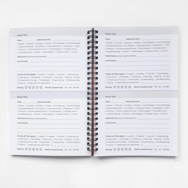 π₯2024 NEW STYLE- Horror Movie Review Journal