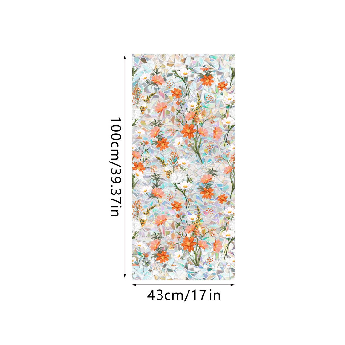 🎄Christmas Sales 49% OFF-Colorful Floral Bouquet Window Sticker
