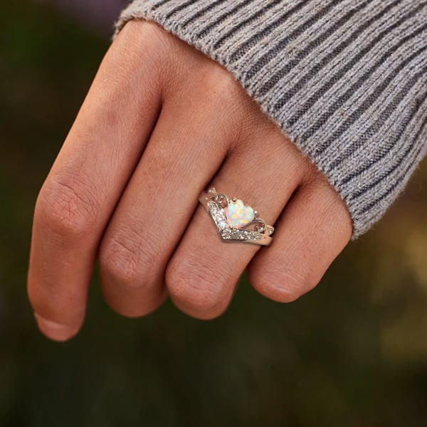 💝Self Love Silver Heart Ring💗