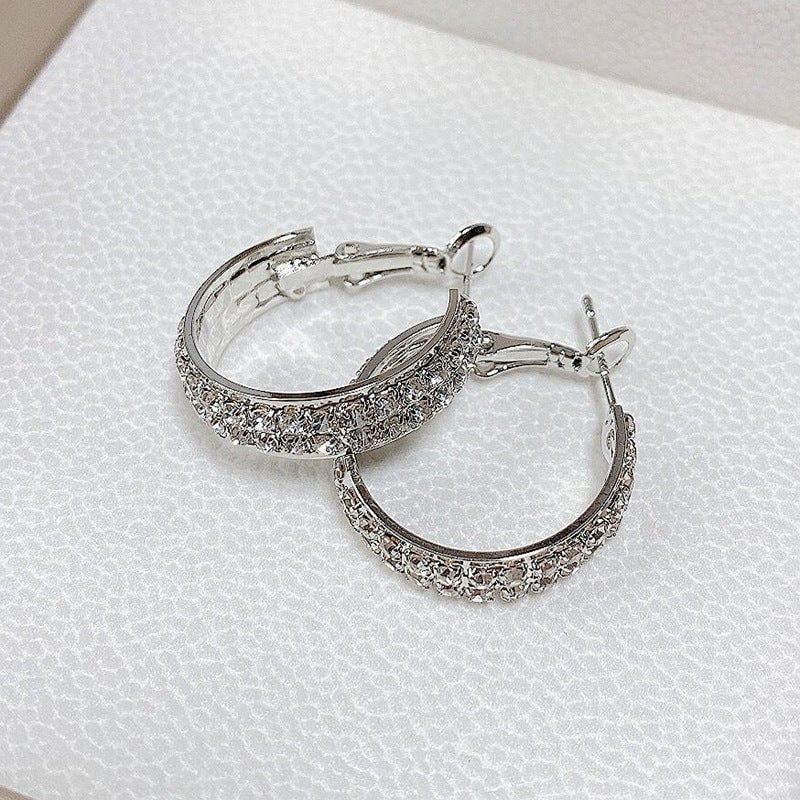 š„Sparkle Small Hoop Earrings