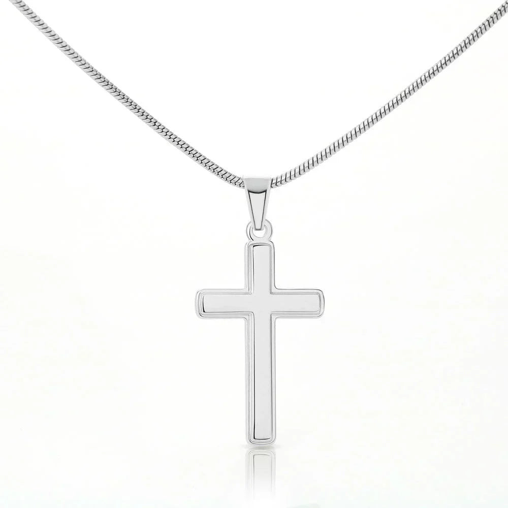 Last Day 75% OFF - Grandson, Never Lose Faith - Cross Necklace