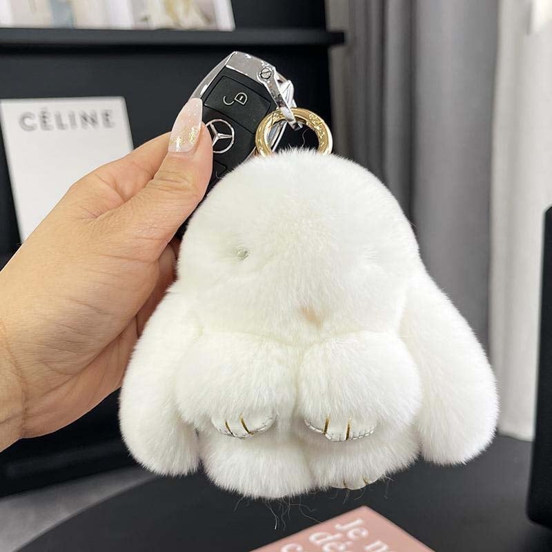 💕🐰 Handmade Soft Bunny PomPom Charms(🎁Boxed Edition)