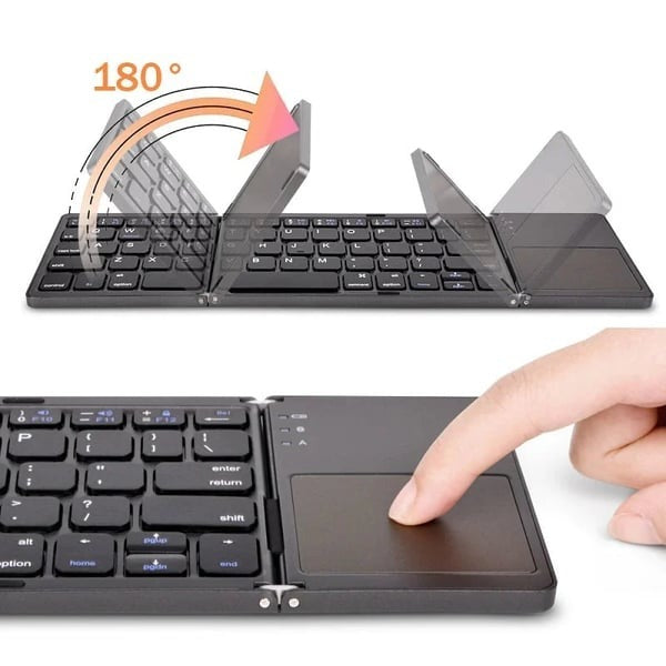 đ„Last Day Promotion 49% OFFđ„Foldable Bluetooth Keyboard with Touchpad