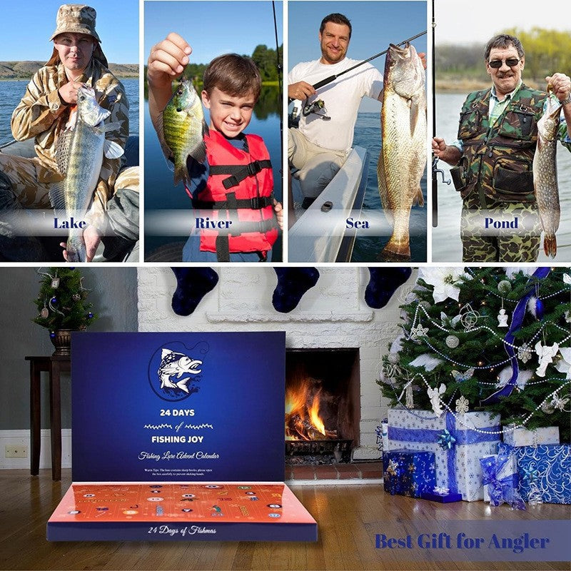 🎅Early Christmas 49%OFF🎅24Pcs Fishing Lures Christmas Advent Calendar