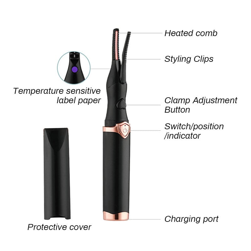 🔥Last Day 49% Off🔥Electric Eyelash Curler for Instant Glam ✨ Blink & Dazzle! 👁️
