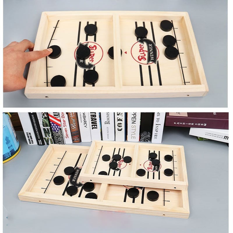 🔥Super Winner Wooden Hockey Board Games