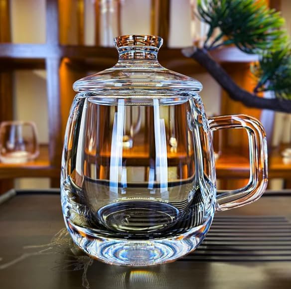 🔥Last 4 hours 57% OFF -Handmade Natural Transparent Tea Cup(10.8oz/320ml)