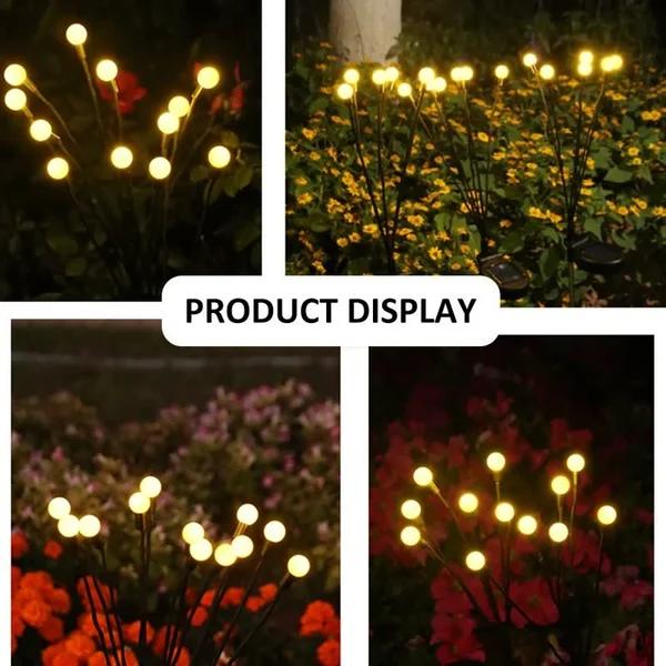 🎄Christmas Pre Sale🔥Solar Powered Firefly Garden Light-BUY 2 GET 1 FREE
