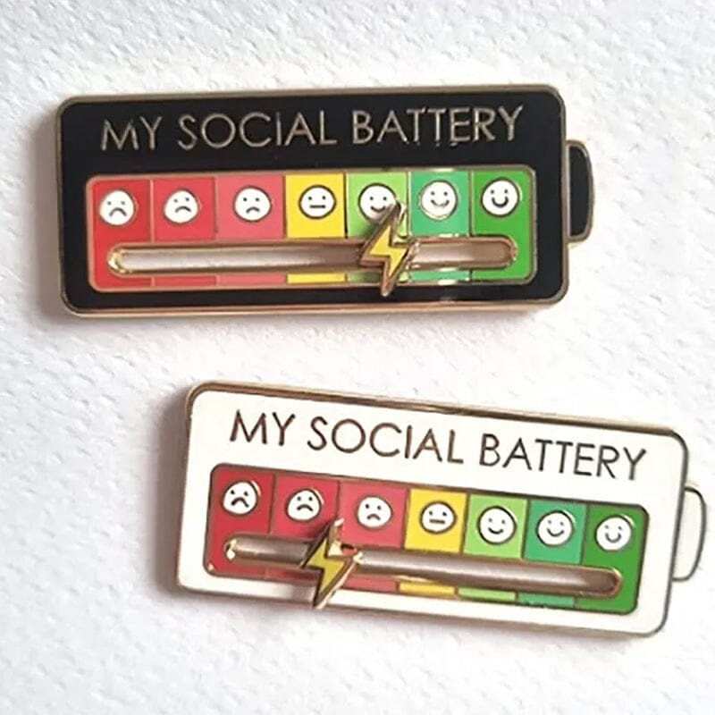 Interactive Mood Pins Exchange Mood With Friends