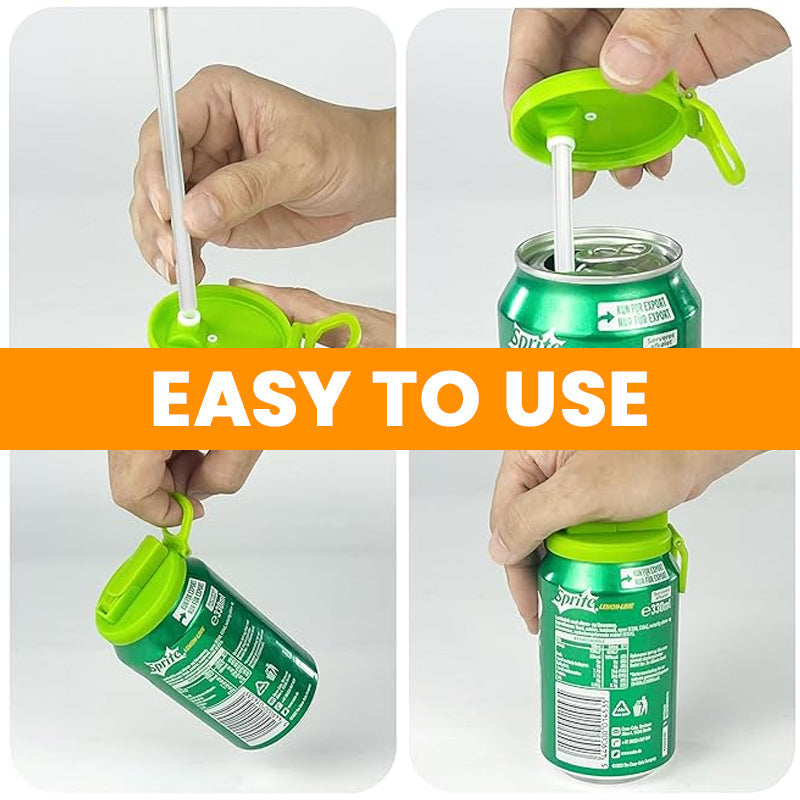 đ„Last day 49% OFF đ„Silicone Straw Soda Can Lid