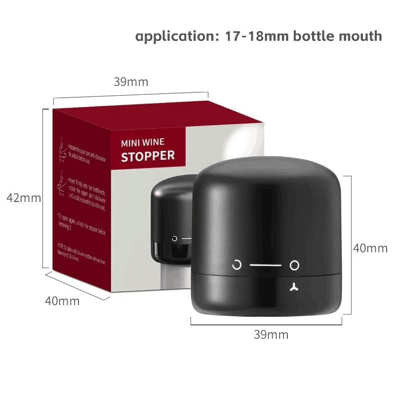 š„š¾Vacuum Red Wine Bottle Cap Stopper