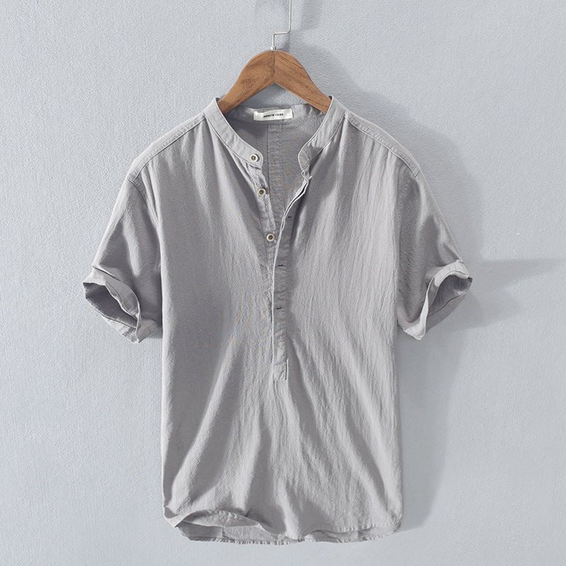 π₯ Men's New Linen Casual Short Sleeve Shirt