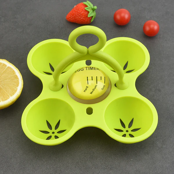 🔥Buy More Save More🔥Silicone Egg Poacher Cups with Thermochromic Timer