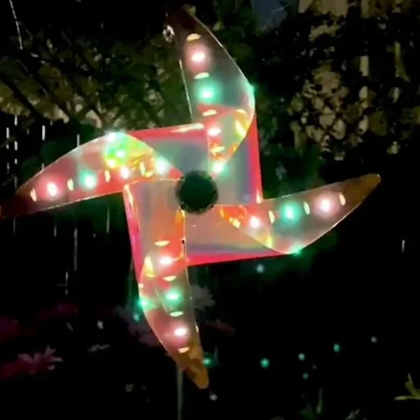 🏡Garden Solar Windmill Light-👍buy 2 get 1 free