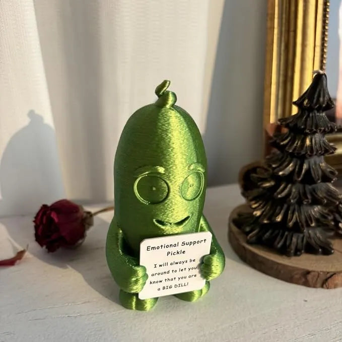 Emotional Support Pickle Nuggets Cucumber