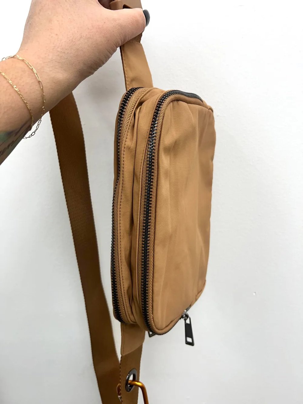 Duo Iris 57" Long Strap Crossbody Bag