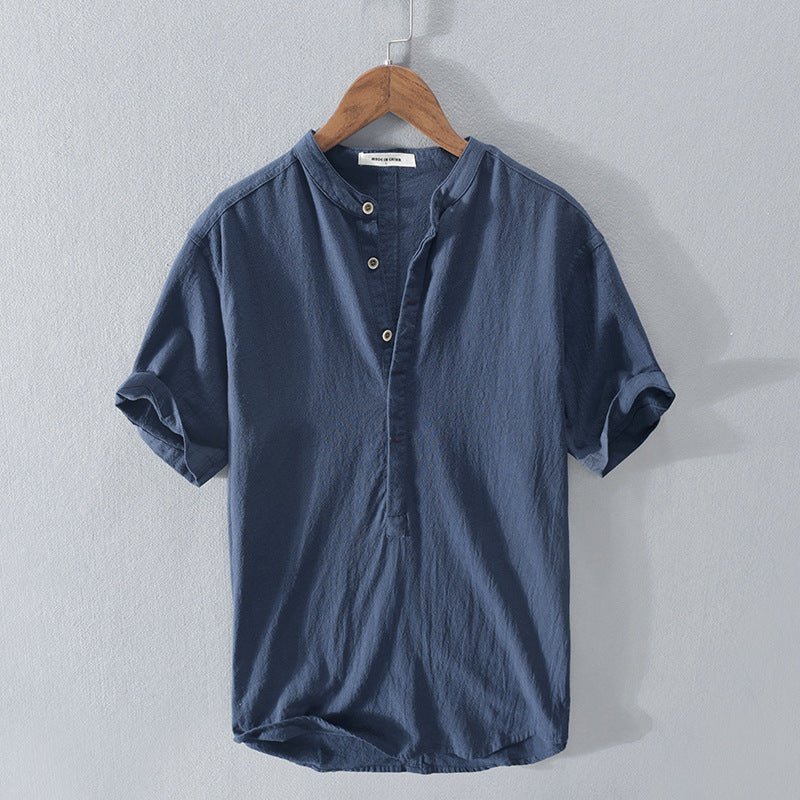 π₯ Men's New Linen Casual Short Sleeve Shirt