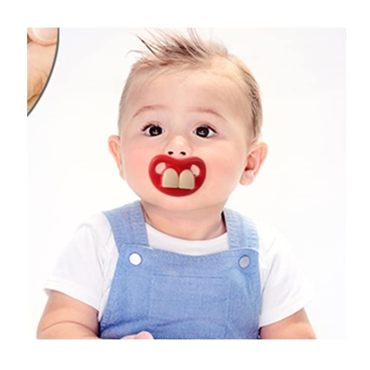 Funny Toddler Orthodontic Mustache Pacifiers for Babies
