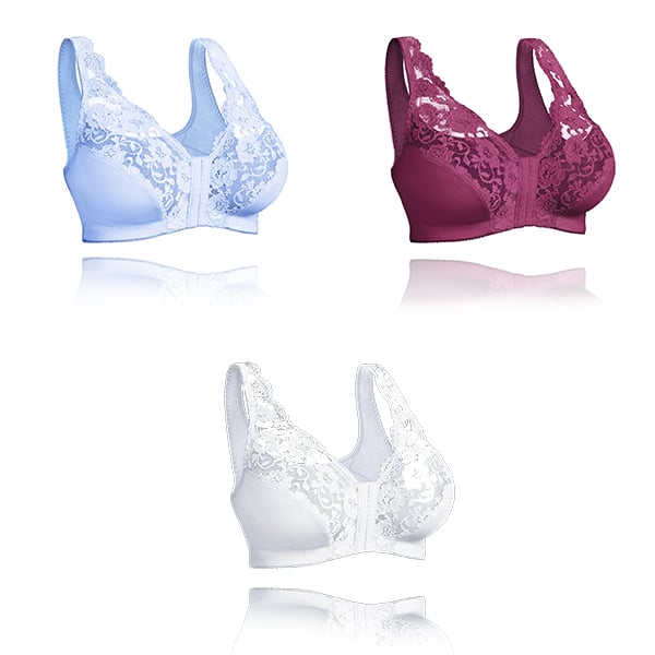 Front Hooks, Stretch-Lace, Super-Lift And Posture Correction – ALL IN ONE BRA!