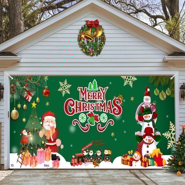 🎄Last Day Sale 49% OFF - Christmas 2024 Reusable Garage Door Decoration