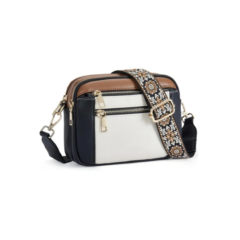 š„Handmade Colorful Straps Crossbody Leather Bags & Purseš