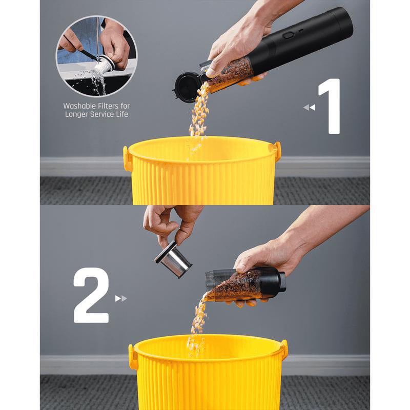 Slim V8 Mate Cordless Car Vacuum High Power 12000Pa/30AW